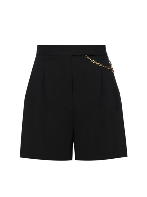 SHORTS WITH JEWEL LOGO ELISABETTA FRANCHI | SH00561E2110 nero